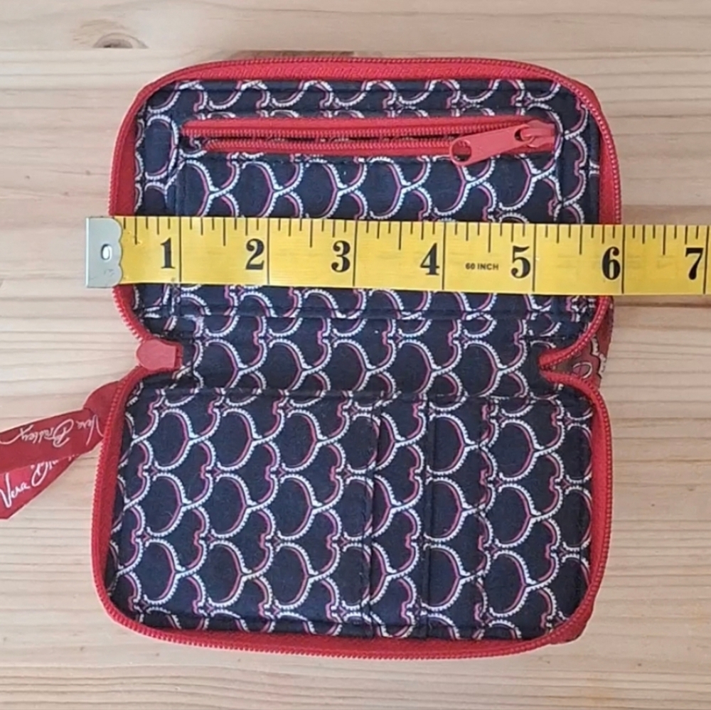 ❤️💙Vera Bradley 'Frankly Scarlet' Wristlet💙❤️ - Picture 7 of 10